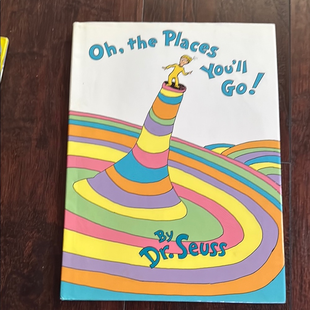 Dr. Seuss Colorful Striped Book Cover